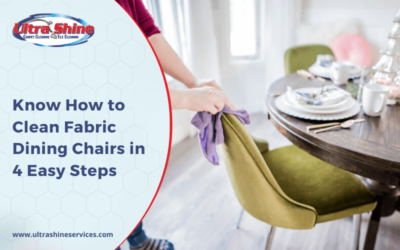 Know How to Clean Fabric Dining Chairs in 4 Easy Steps
