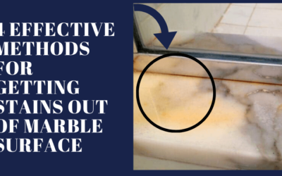 4 Effective Methods for Getting Stains Out of Marble Surface