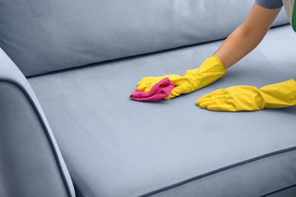 How to clean upholstery without water