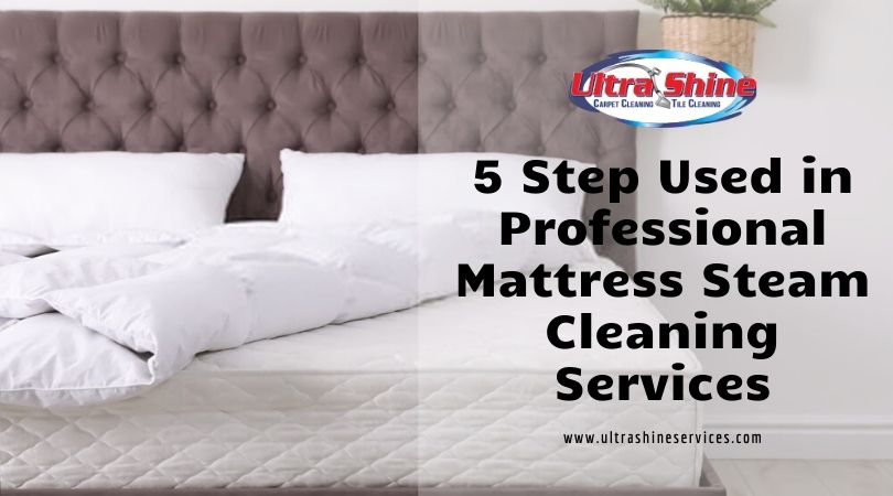 5 Step Used in Professional Mattress Steam Cleaning Services