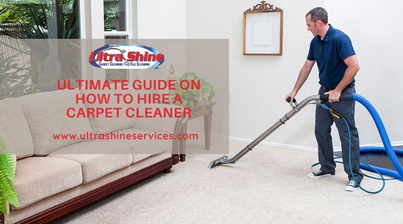 how to hire a carpet cleaner